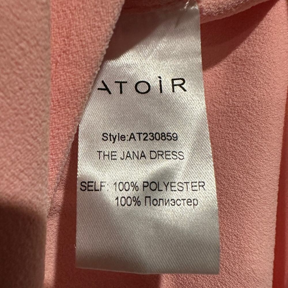 NEW REVOLVE Atoir Size 4 Jana Pink Bow Double Split Valentine Day Date Night - Picture 8 of 15